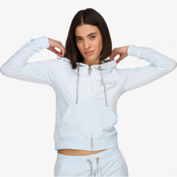 JUICY COUTURE KAPUCAR JUICY COUTURE KAPUCAR DIAMANTE TRIM ROBERTSON HOODIE 