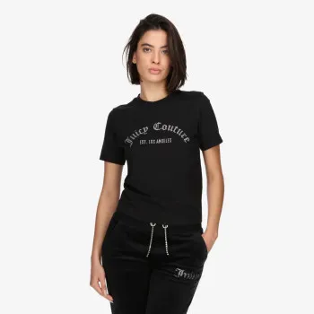 JUICY COUTURE Majice kratke JUICY COUTURE Majice kratke ARCHED DIAMANTE NOAH T-SHIRT 