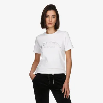 JUICY COUTURE Majice kratke JUICY COUTURE Majice kratke ARCHED DIAMANTE NOAH T-SHIRT 