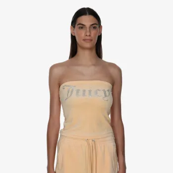 JUICY COUTURE Top JUICY COUTURE Top VELOUR BANDEAU BOOB TUBE 
