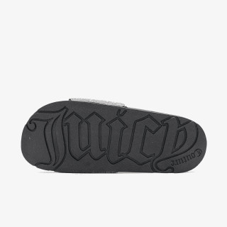 JUICY COUTURE Natikači HERITAGE CREST EVA WEDGE SLIDE 