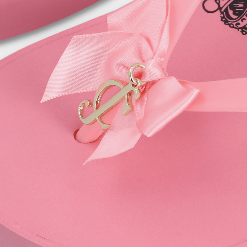 JUICY COUTURE Natikači HERITAGE CREST EVA WEDGE SLIDE 