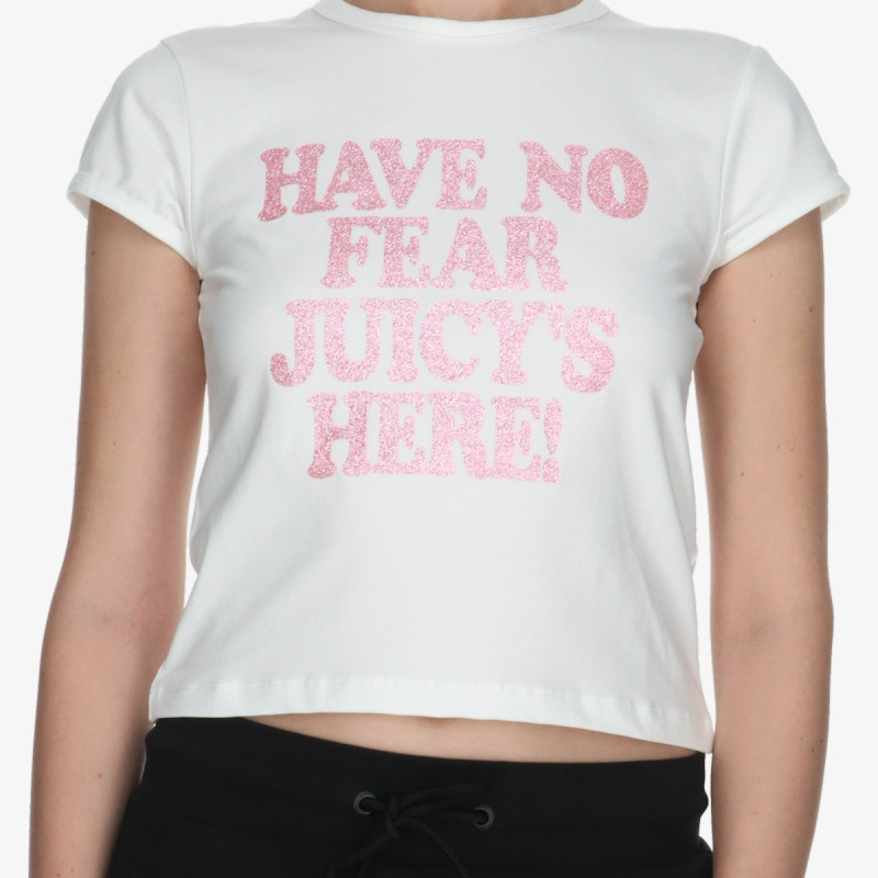JUICY COUTURE KRATKA MAJICA No Fear Baby 