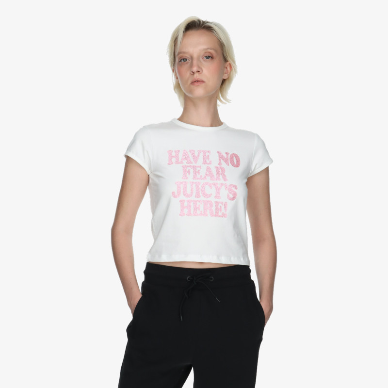 JUICY COUTURE KRATKA MAJICA No Fear Baby 