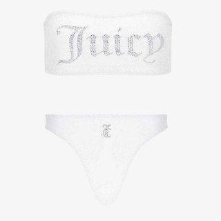 JUICY COUTURE DVODELNE KOPALKE BANDEAU BIKINI TOP 