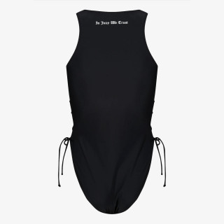 JUICY COUTURE ENODELNE KOPALKE ONE PIECE SWIMSUIT WITH LATTICE DETAIL 