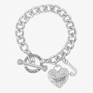 JUICY COUTURE ZAPESTNICA JC HERITAGE CHAIN BRACELET 