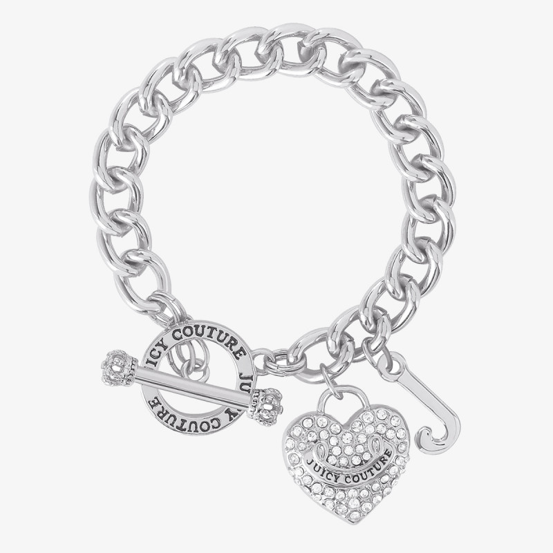 JUICY COUTURE ZAPESTNICA JC HERITAGE CHAIN BRACELET 