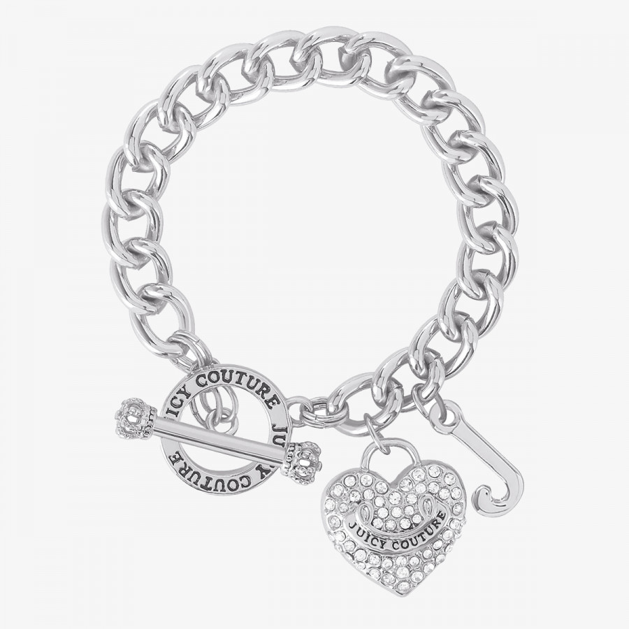 JUICY COUTURE ZAPESTNICA JC HERITAGE CHAIN BRACELET 