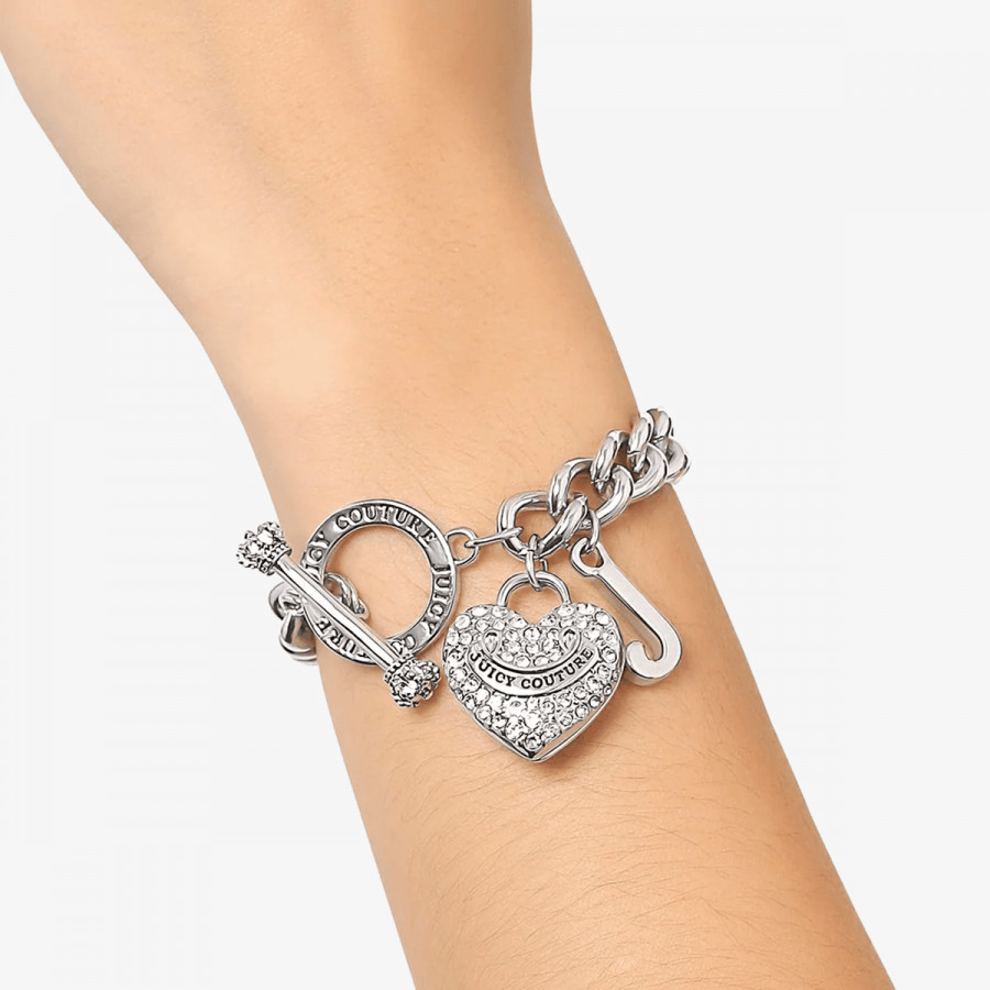 JUICY COUTURE ZAPESTNICA JC HERITAGE CHAIN BRACELET 