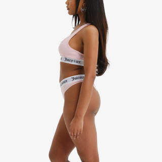 JUICY COUTURE Nedrčki COTTON BRALETTE WITH ELASTIC 
