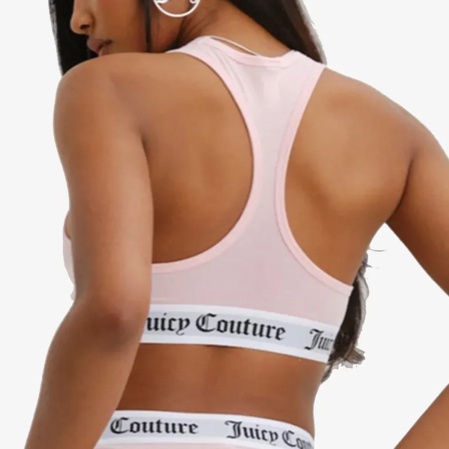 JUICY COUTURE Nedrčki COTTON BRALETTE WITH ELASTIC 