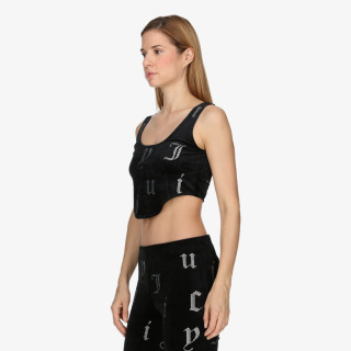 JUICY COUTURE KRATKA MAJICA CAIT D CORSET 