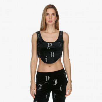 JUICY COUTURE KRATKA MAJICA CAIT D CORSET 