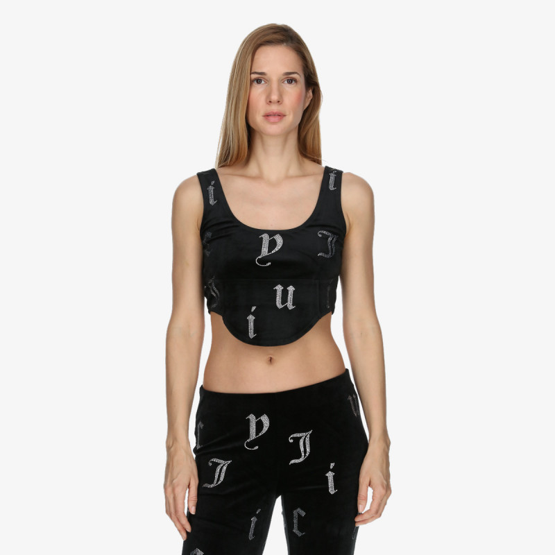 JUICY COUTURE KRATKA MAJICA CAIT D CORSET 