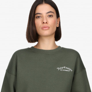 JUICY COUTURE KAPUCAR RECYCLED ALLY SWEATSHIRT 