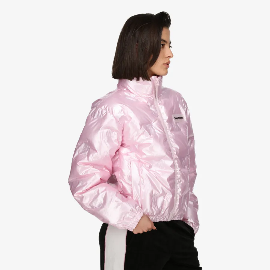 JUICY COUTURE JAKNA MADELINE DEBOSSED PUFFER JACKET 