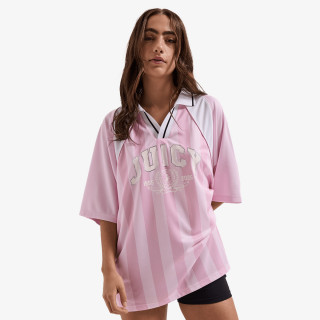 JUICY COUTURE KRATKA MAJICA JUICY FOOTBALL POLO 
