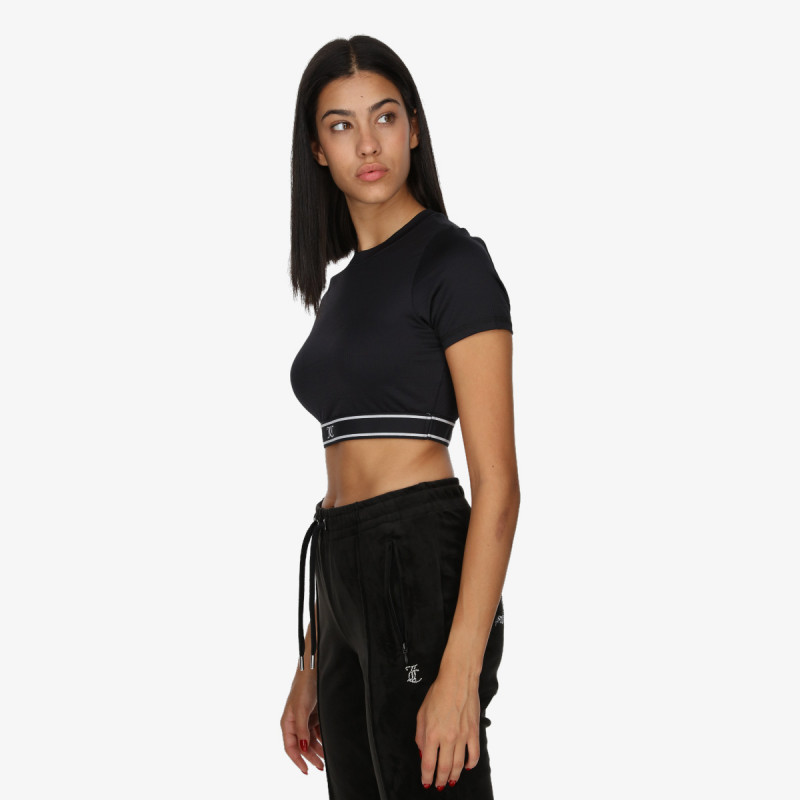 JUICY COUTURE KRATKA MAJICA RAYON RIB SHORT SLEEVE TOP 