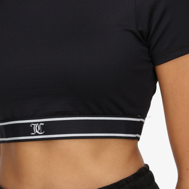 JUICY COUTURE KRATKA MAJICA RAYON RIB SHORT SLEEVE TOP 