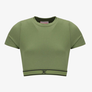 JUICY COUTURE KRATKA MAJICA RAYON RIB SHORT SLEEVE TOP 