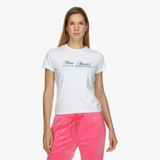 JUICY COUTURE KRATKA MAJICA MON AMOUR 
