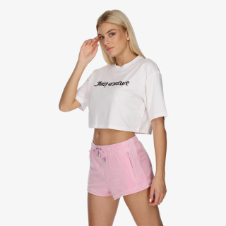 JUICY COUTURE KRATKA MAJICA 3D CROPPED TEE 