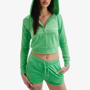 JUICY COUTURE Kapucar JUICY COUTURE Kapucar CLASSIC VELOUR HOODIE WITH JUICY  LOGO 