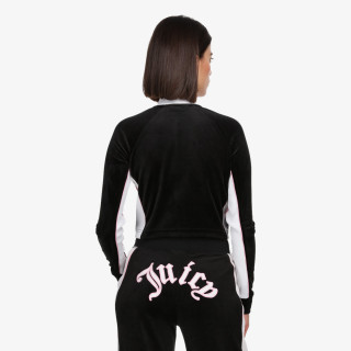 JUICY COUTURE KAPUCAR GEMINI RIB TRACK TOP 