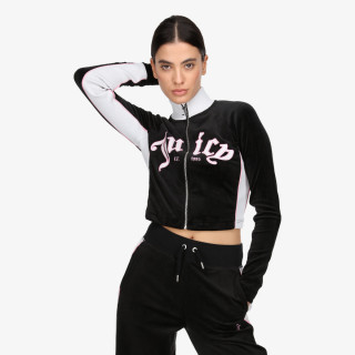 JUICY COUTURE KAPUCAR GEMINI RIB TRACK TOP 