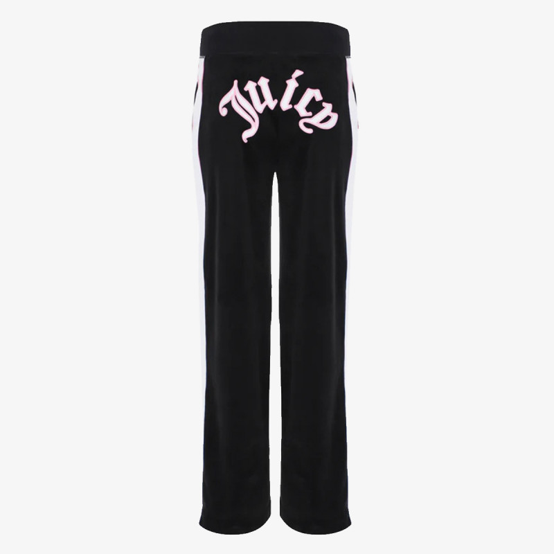 JUICY COUTURE SPODNJI DELI TRENIRKE PISCES RIB TRACK PANT 