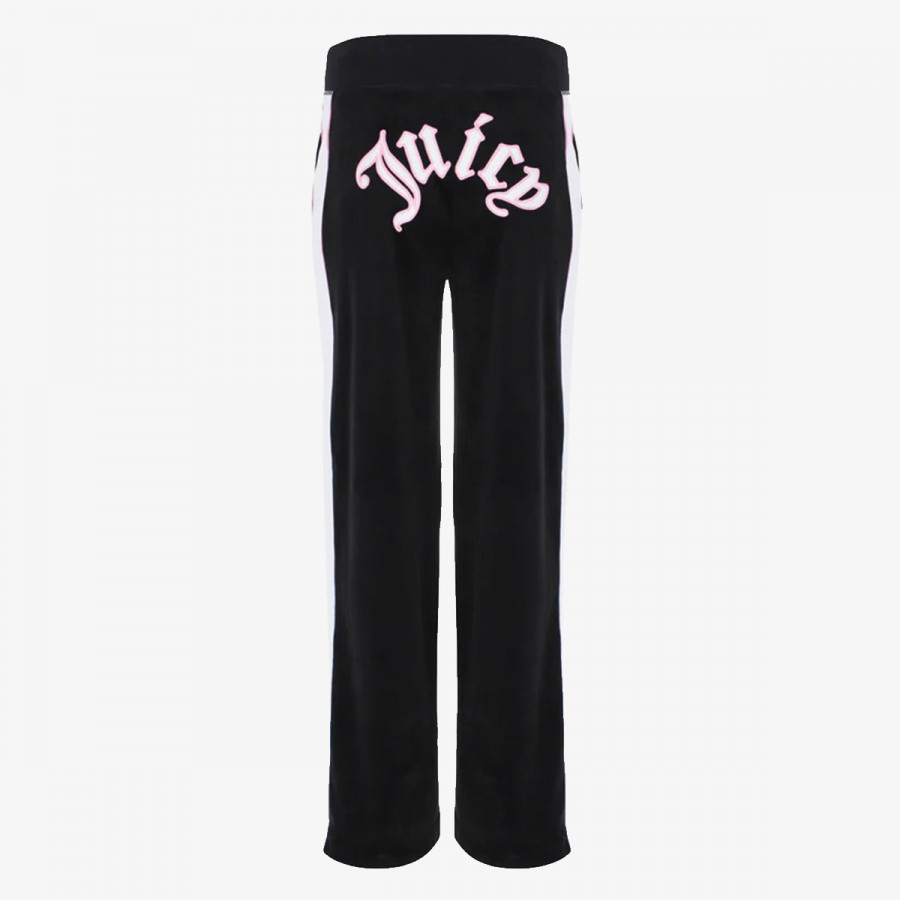 JUICY COUTURE SPODNJI DELI TRENIRKE PISCES RIB TRACK PANT 