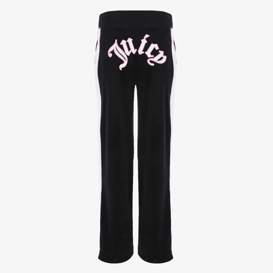 JUICY COUTURE SPODNJI DELI TRENIRKE PISCES RIB TRACK PANT 