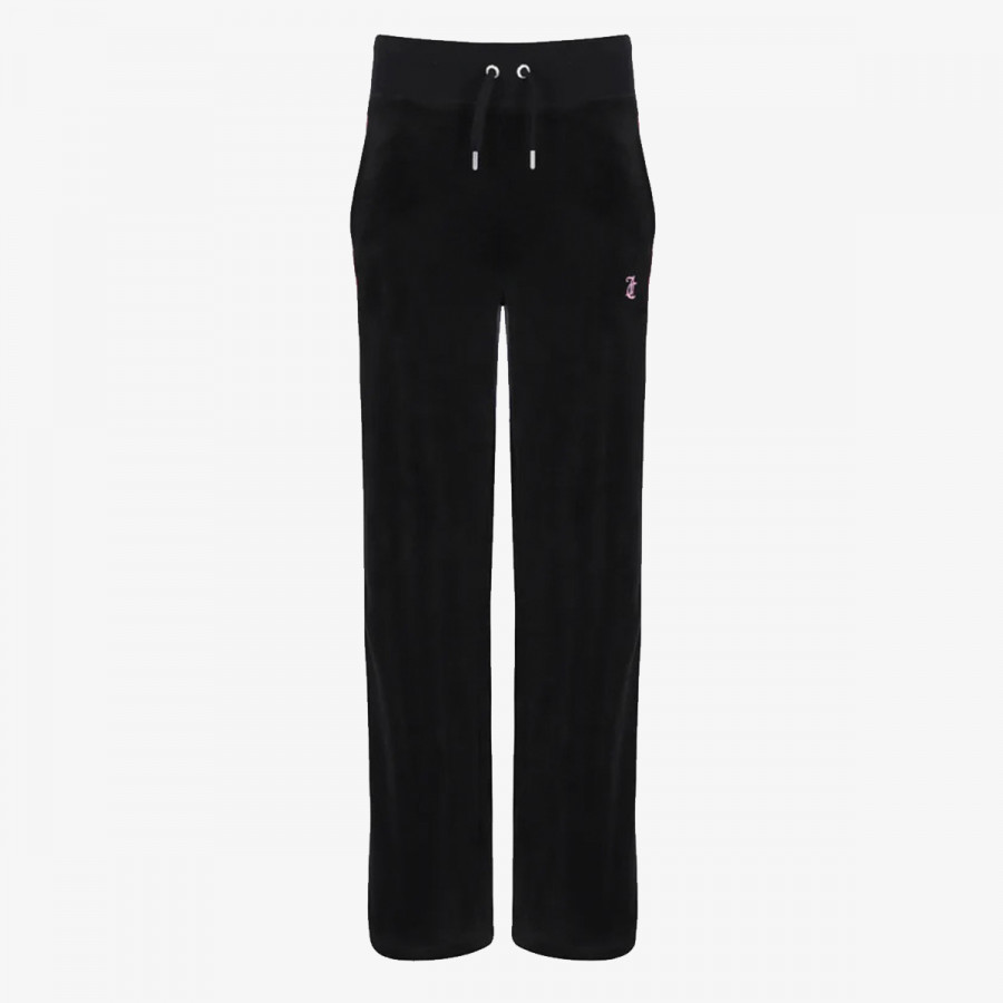 JUICY COUTURE SPODNJI DELI TRENIRKE PISCES RIB TRACK PANT 