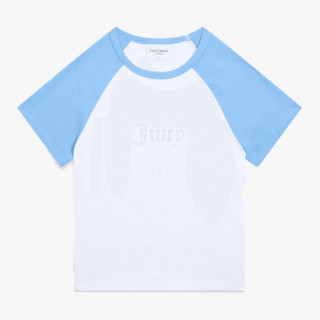 JUICY COUTURE KRATKA MAJICA CONTRAST RAGLAN 