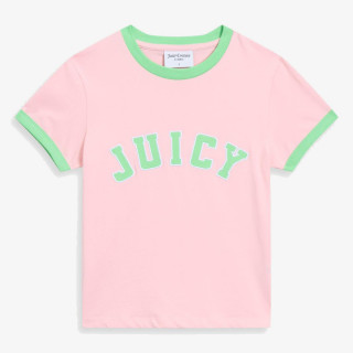JUICY COUTURE KRATKA MAJICA Collegiate 