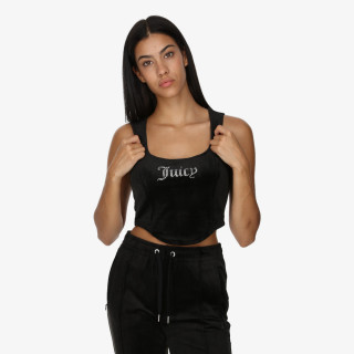 JUICY COUTURE TOP CAMINA CORSET TOP 
