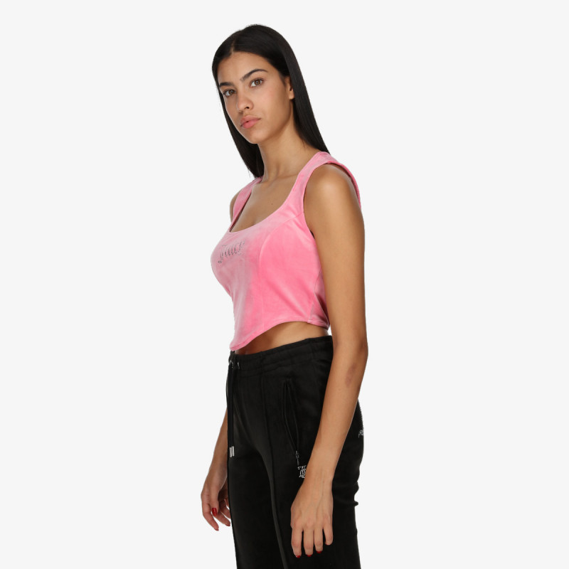 JUICY COUTURE TOP CAMINA CORSET TOP 