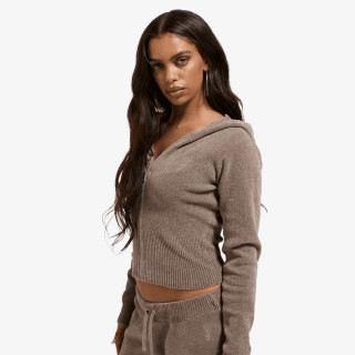 JUICY COUTURE KAPUCAR MAYA KNIT HOODI 