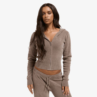 JUICY COUTURE KAPUCAR MAYA KNIT HOODI 