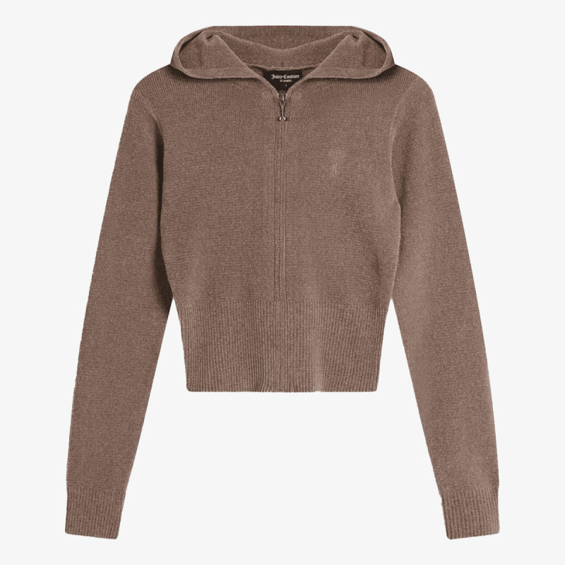 JUICY COUTURE KAPUCAR MAYA KNIT HOODI 