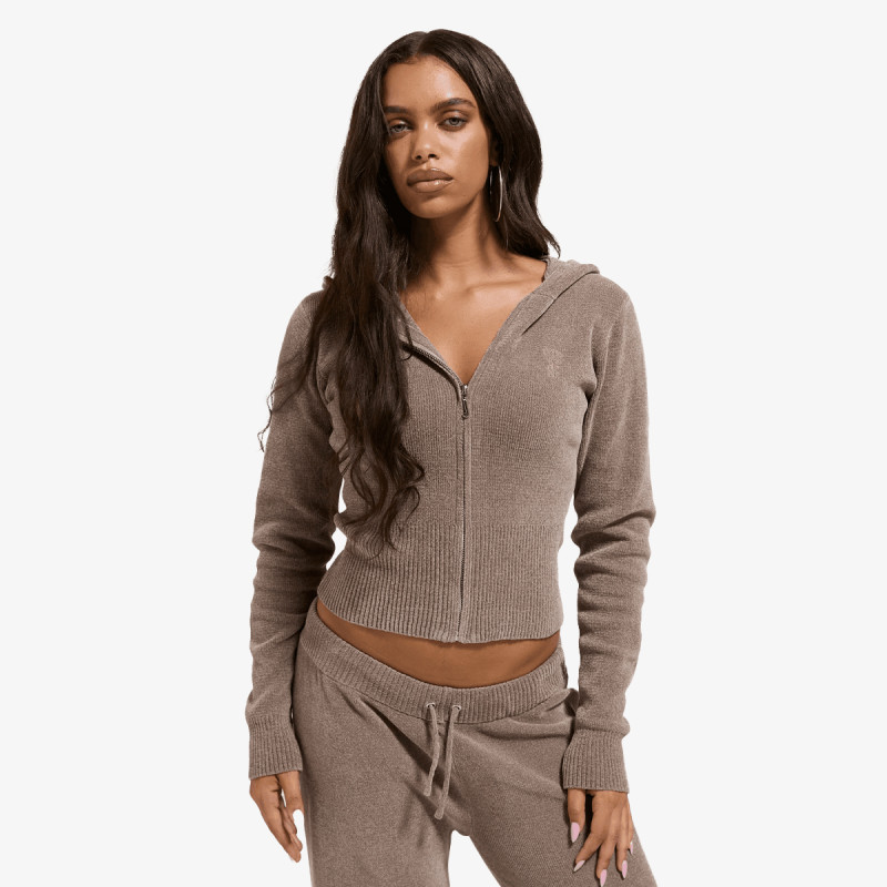 JUICY COUTURE KAPUCAR MAYA KNIT HOODI 