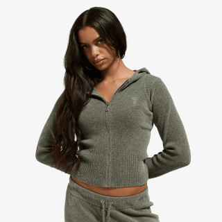 JUICY COUTURE KAPUCAR MAYA KNIT HOODI 
