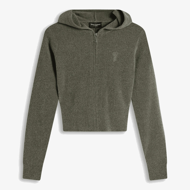 JUICY COUTURE KAPUCAR MAYA KNIT HOODI 