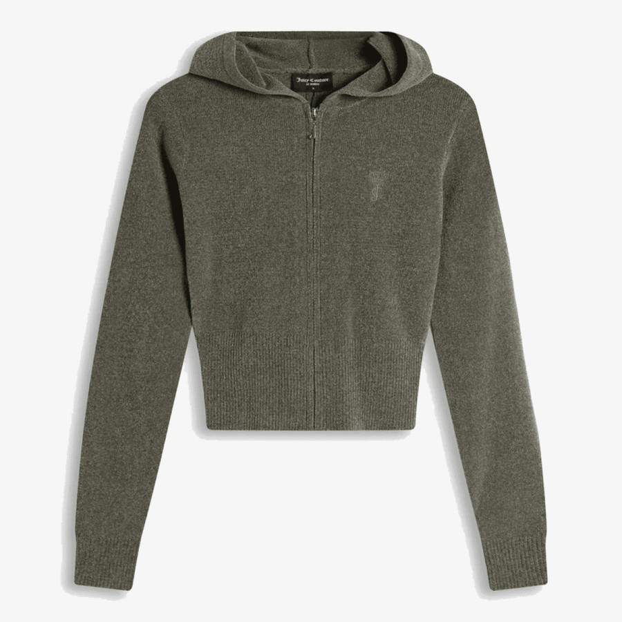 JUICY COUTURE KAPUCAR MAYA KNIT HOODI 