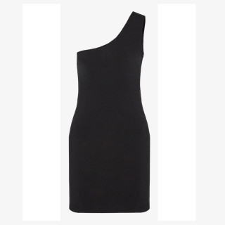 JUICY COUTURE OBLEKA ASYMMETRIC FITTED DRESS WITH DIAMANTE 