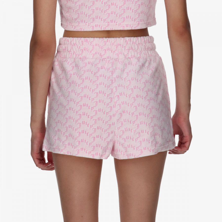 JUICY COUTURE KRATKE HLAČE TOWELLING SHORT WITH MONOGRAM 