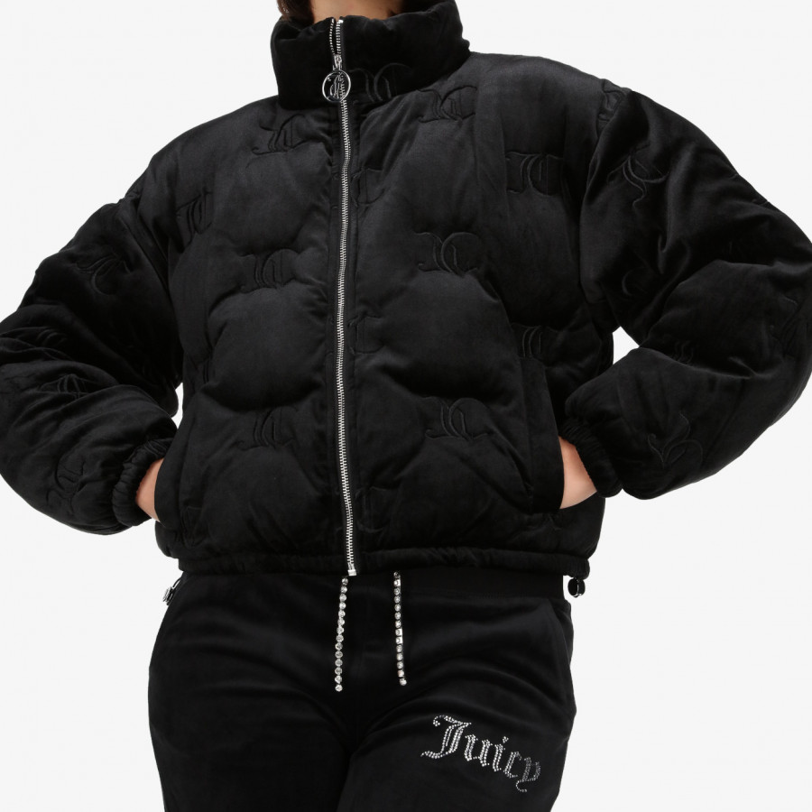 JUICY COUTURE PUHOVKE MADELINE MONO PUFFA JACKET 