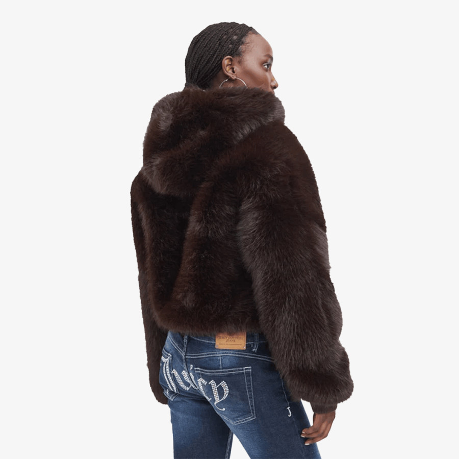 JUICY COUTURE JAKNA HADI FUR JACKET 