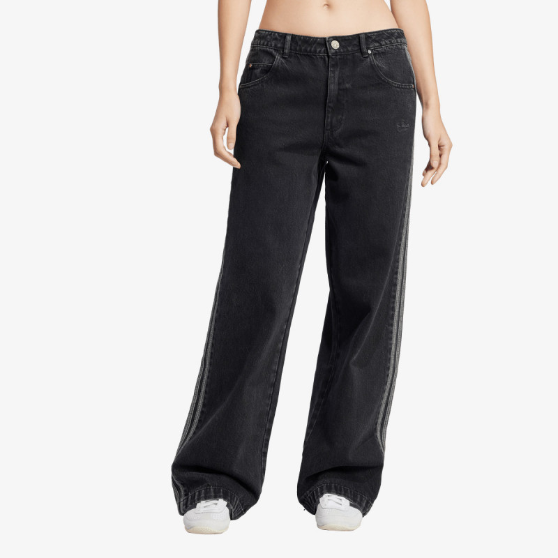 adidas SPODNJI DELI TRENIRKE Denim 